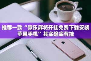 推荐一款“微乐麻将开挂免费下载安装苹果手机”其实确实有挂