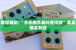 教程辅助!“手机微乐麻将有挂吗”其实确实有挂