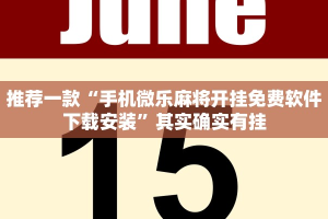 教程辅助!“微乐麻将对方一直赢”其实确实有挂