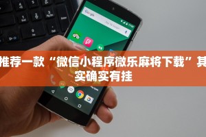推荐一款“微乐山东麻将怎样免费开挂”其实确实有挂