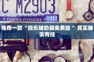 推荐一款“微乐辅助器免费版 ”其实确实有挂