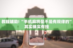 教程辅助!“手机麻将是不是有规律的”其实确实有挂