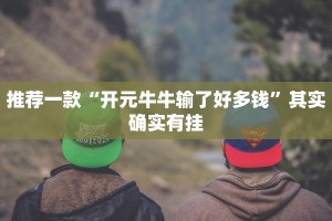 推荐一款“雀神小程序辅助app极速辅助”其实确实有挂