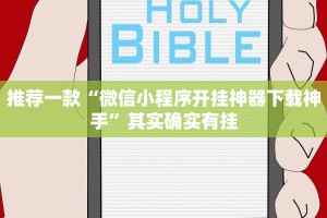 推荐一款“微信小程序开挂神器下载神手”其实确实有挂