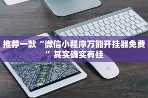推荐一款“微信小程序万能开挂器免费”其实确实有挂