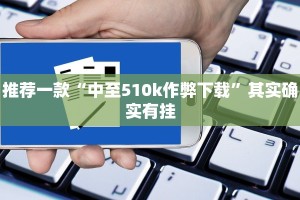 推荐一款“中至510k作弊下载”其实确实有挂