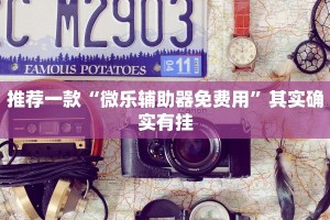 推荐一款“微乐辅助器免费用”其实确实有挂