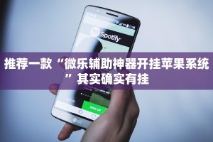 推荐一款“微乐辅助神器开挂苹果系统”其实确实有挂