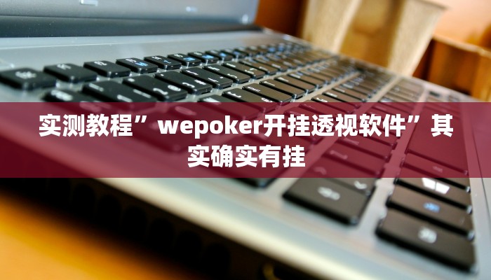 实测教程”wepoker开挂透视软件”其实确实有挂