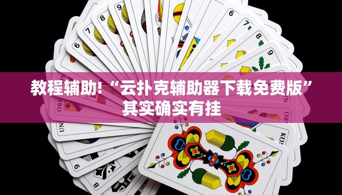 教程辅助!“自己做一个棋牌透视挂教程”其实确实有挂