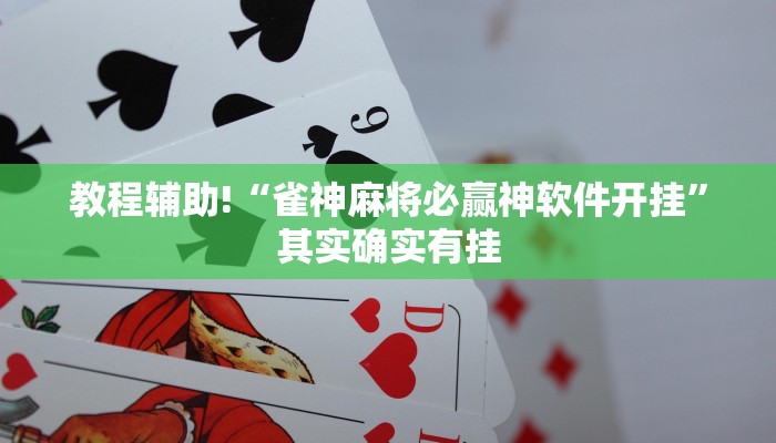 教程辅助!“微乐跑得快开挂下载安装”其实确实有挂