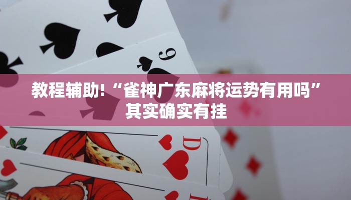 教程辅助!“决胜麻将内蒙一口香开挂下载”其实确实有挂