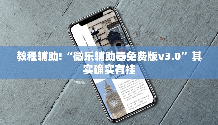 教程辅助!“微乐辅助器免费版v3.0”其实确实有挂