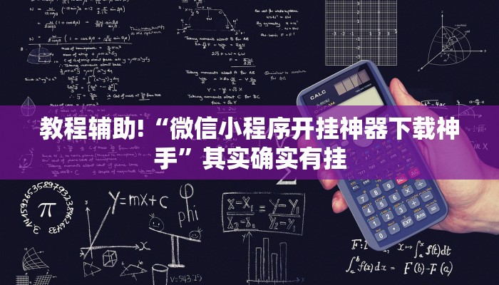 教程辅助!“微信小程序开挂神器下载神手”其实确实有挂