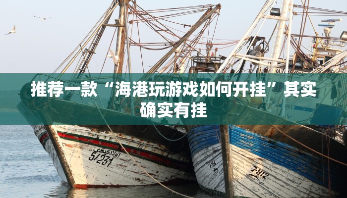 推荐一款“海港玩游戏如何开挂”其实确实有挂