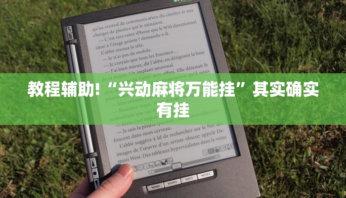 教程辅助!“兴动麻将万能挂”其实确实有挂