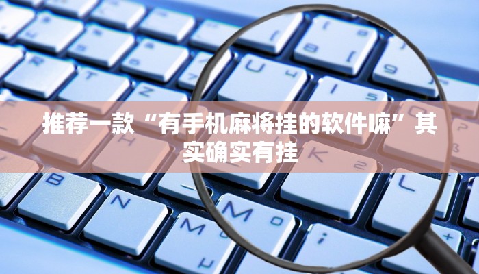 推荐一款“微乐万能开挂器2022”其实确实有挂