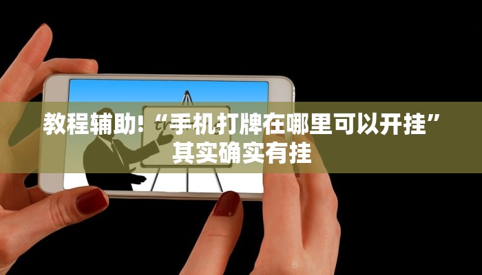 教程辅助!“手机打牌在哪里可以开挂”其实确实有挂