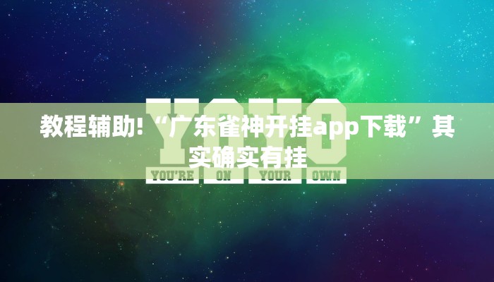 教程辅助!“广东雀神开挂app下载”其实确实有挂