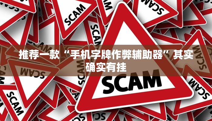 推荐一款“手机字牌作弊辅助器”其实确实有挂