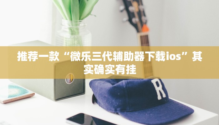 推荐一款“微乐三代辅助器下载ios”其实确实有挂